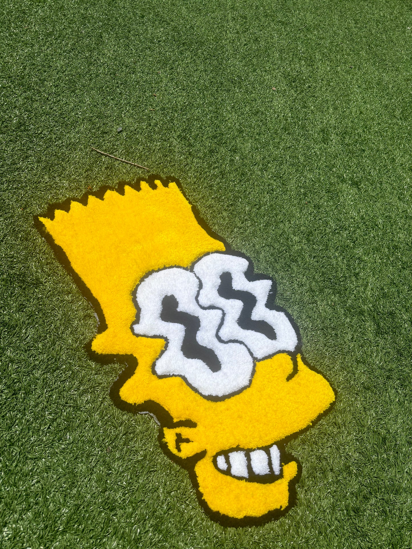 Bart Simpson's Custom Rug