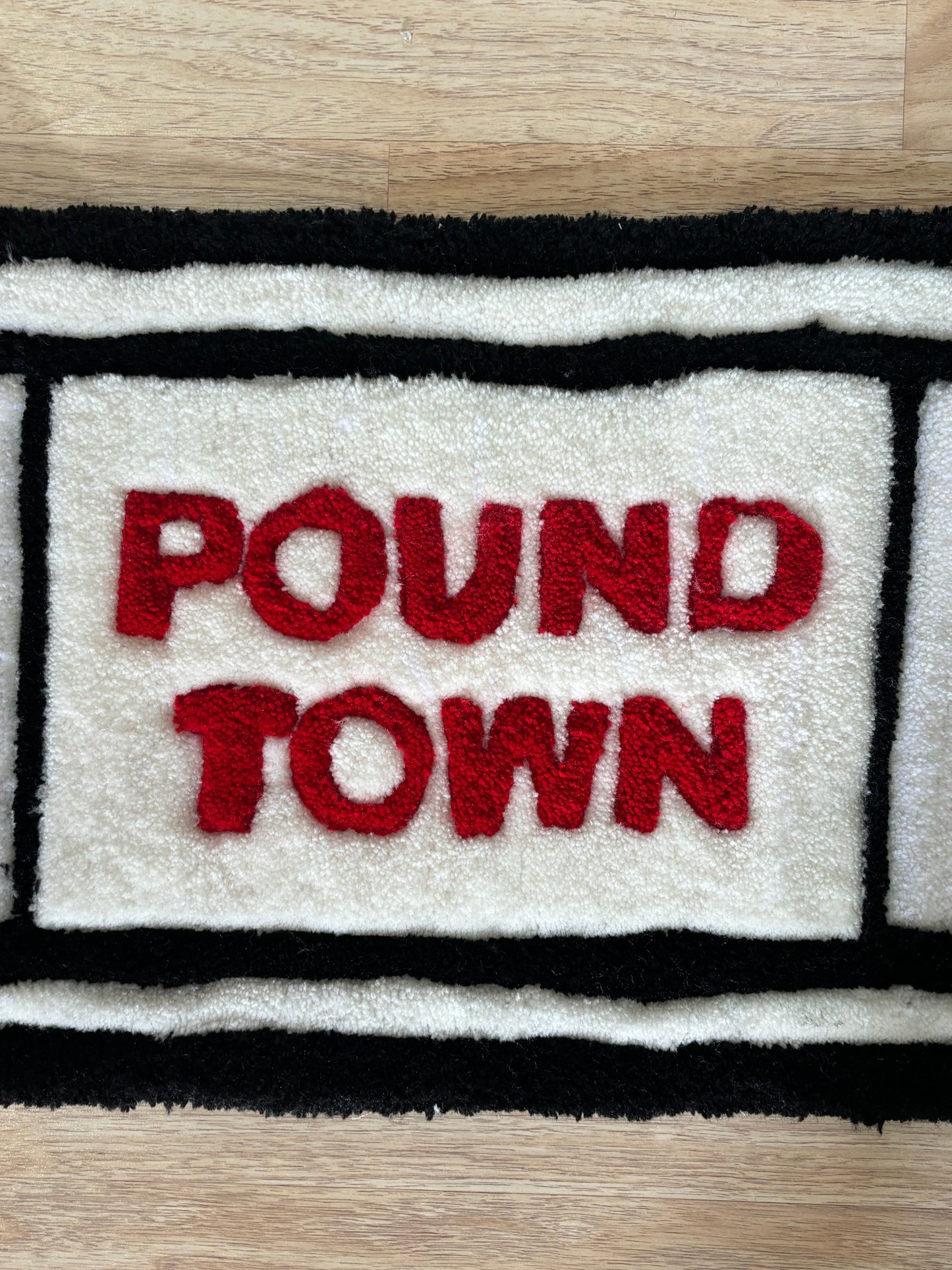 Ticket 2 Pound Town Custom Rug