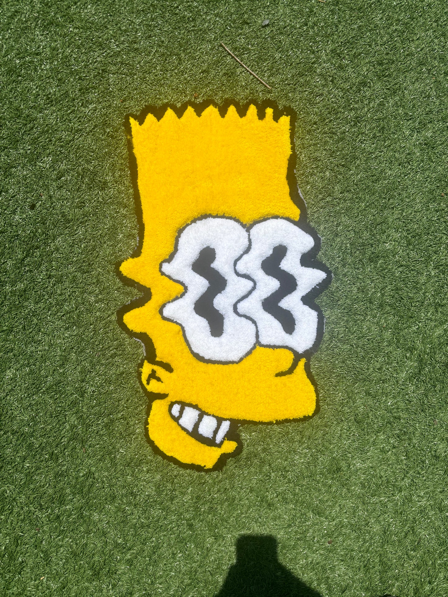 Bart Simpson's Custom Rug
