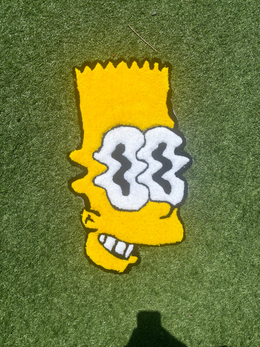 Bart Simpson's Custom Rug